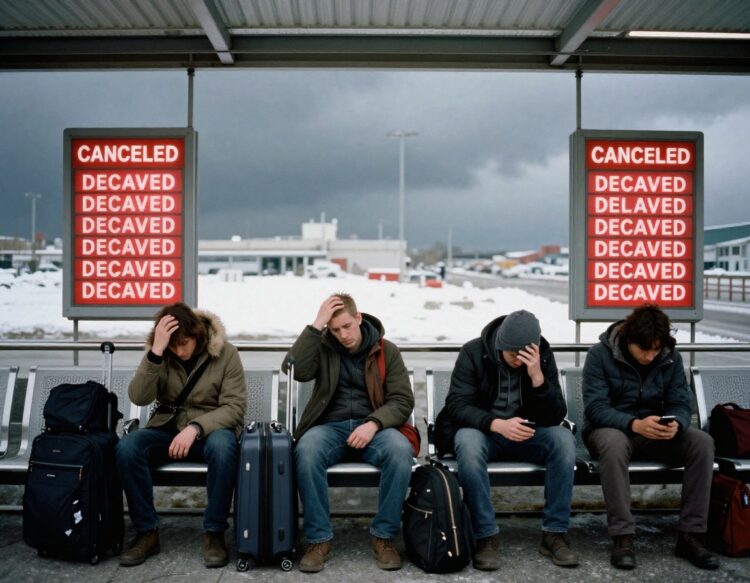 Delta, american airlines, and jetblue are struggling as winter storms cause chaos across u. S. Airports, leaving thousands of travelers stranded and disrupting holiday plans nationwide.