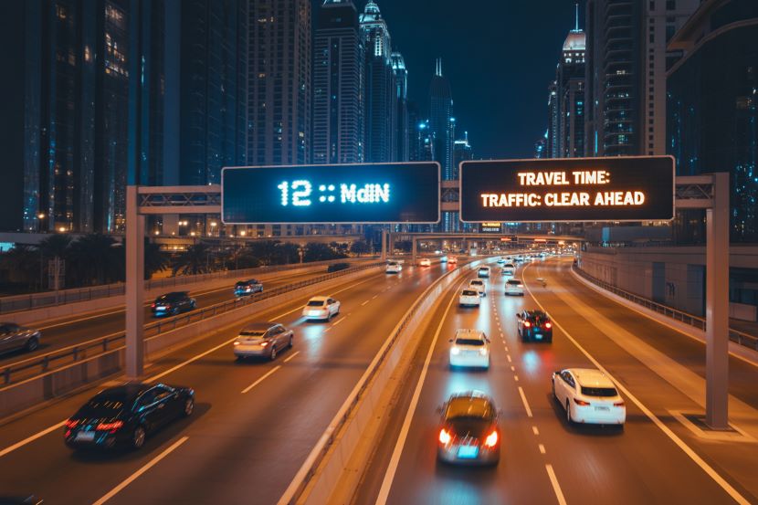 Smart road signs