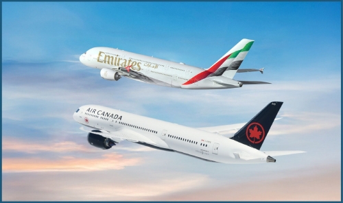 Emirates and Air Canada Extend Strategic Alliance Through 2032