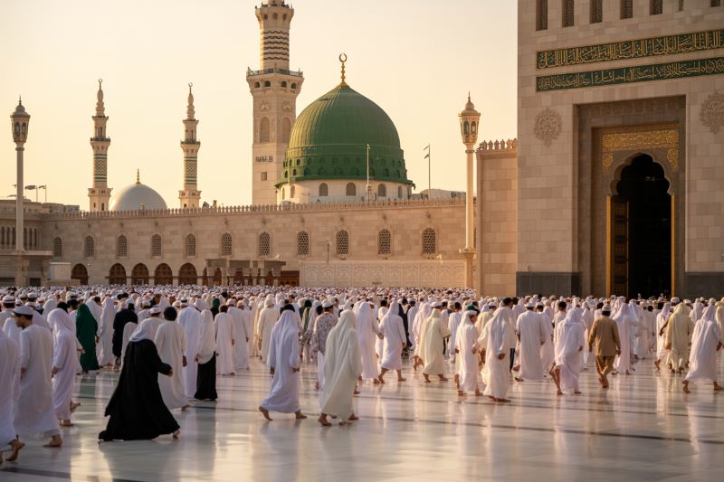 Emirates airlines makes history with shortest-ever a380 journey from dubai to madinah, offering ultimate comfort for pilgrims