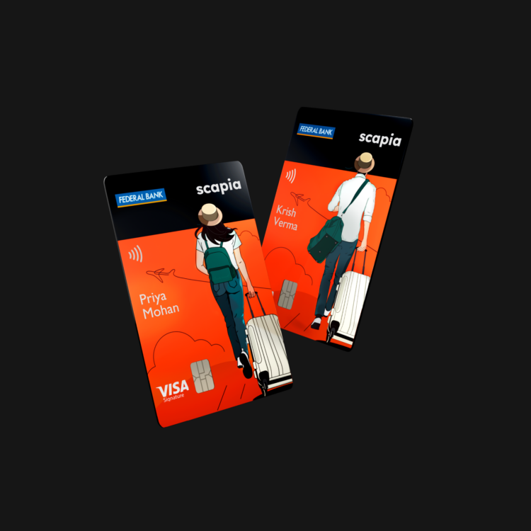 a couple of credit cards