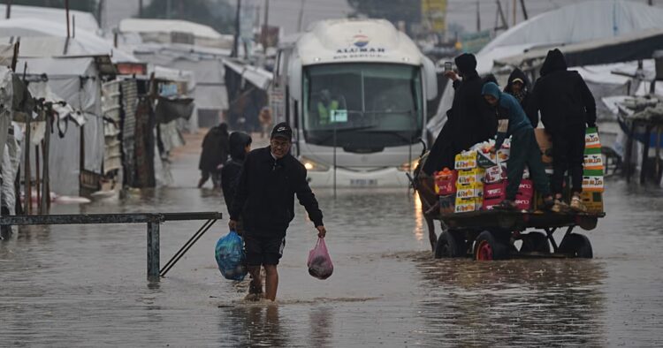 Floodwaters devastate Gaza camps amid ongoing humanitarian crisis