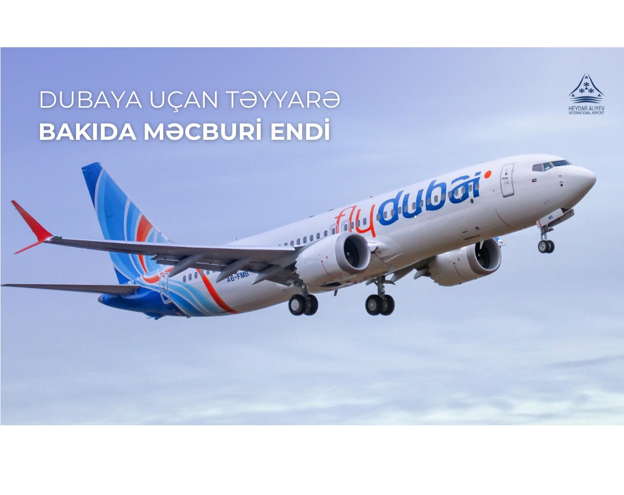FlyDubai aircraft makes emergency landing in Baku