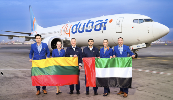 Flydubai flies direct to Lithuania