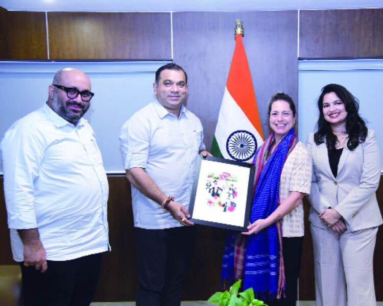 Goa, Israel boost tourism ties as Khaunte meets IMOT team