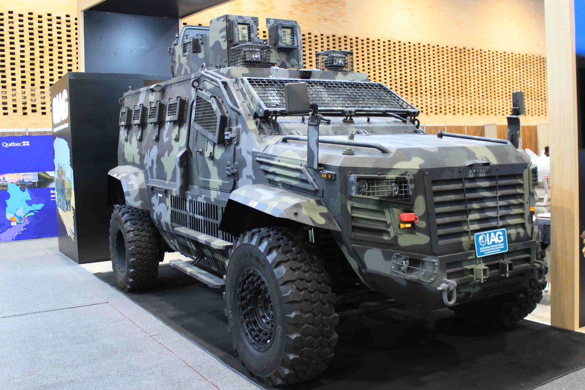 IAG Guardian Xtreme 4x4 MRAP gives Colombia a new shield against explosive threats