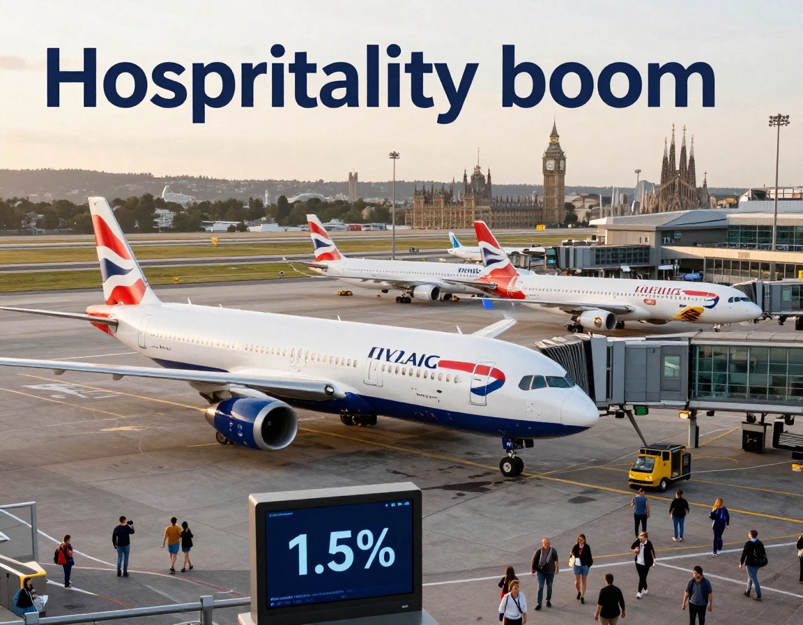 IAG Shares Surge 1.5% – How British Airways, Iberia, and Vueling Are Driving Europe’s Hospitality Bo...