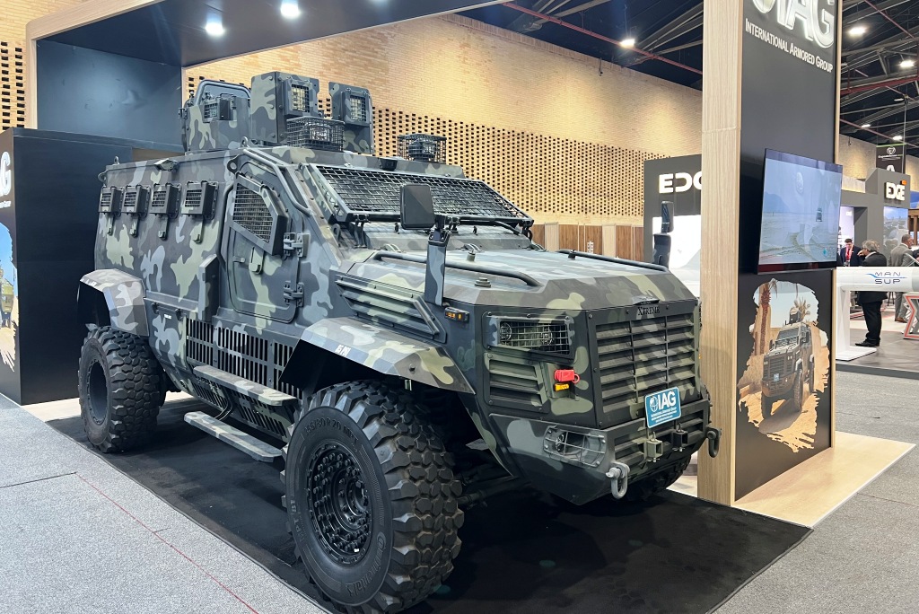 Expodefensa 2025 - IAG's showcases its Guardian Xtreme MRAP reinforced protection platform