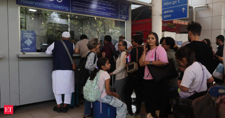 IndiGo chaos brings travel to its knees; metro city passengers now need to shell out up to ₹35,000 t...
