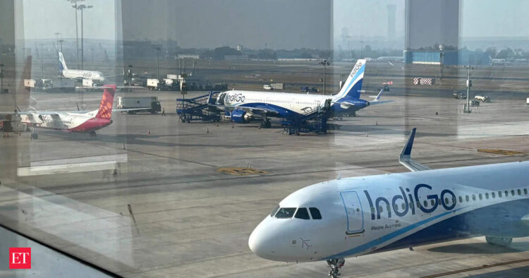 IndiGo flights from Delhi & Mumbai come to a halt while Chennai, Bengaluru sputter; shares in air po...