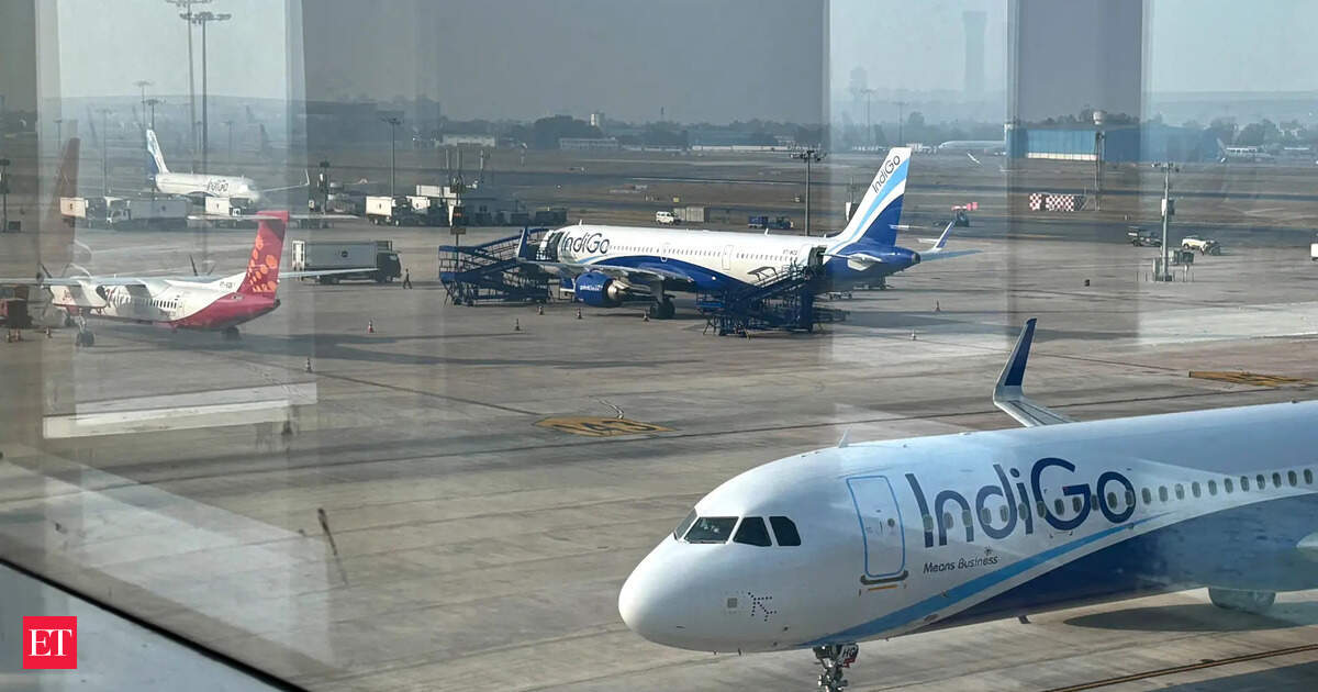 IndiGo flights from Delhi & Mumbai come to a halt while Chennai, Bengaluru sputter; shares in air po...
