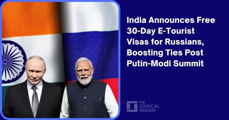 India Announces Free 30-Day E-Tourist Visas for Russians, Boosting Ties Post Putin-Modi Summit