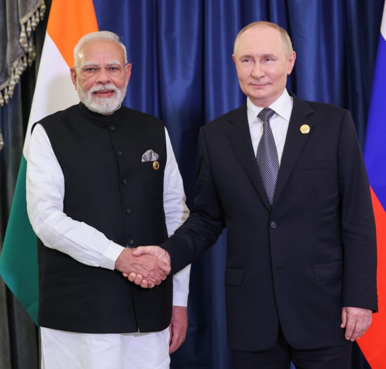 India and Russia are two allies.