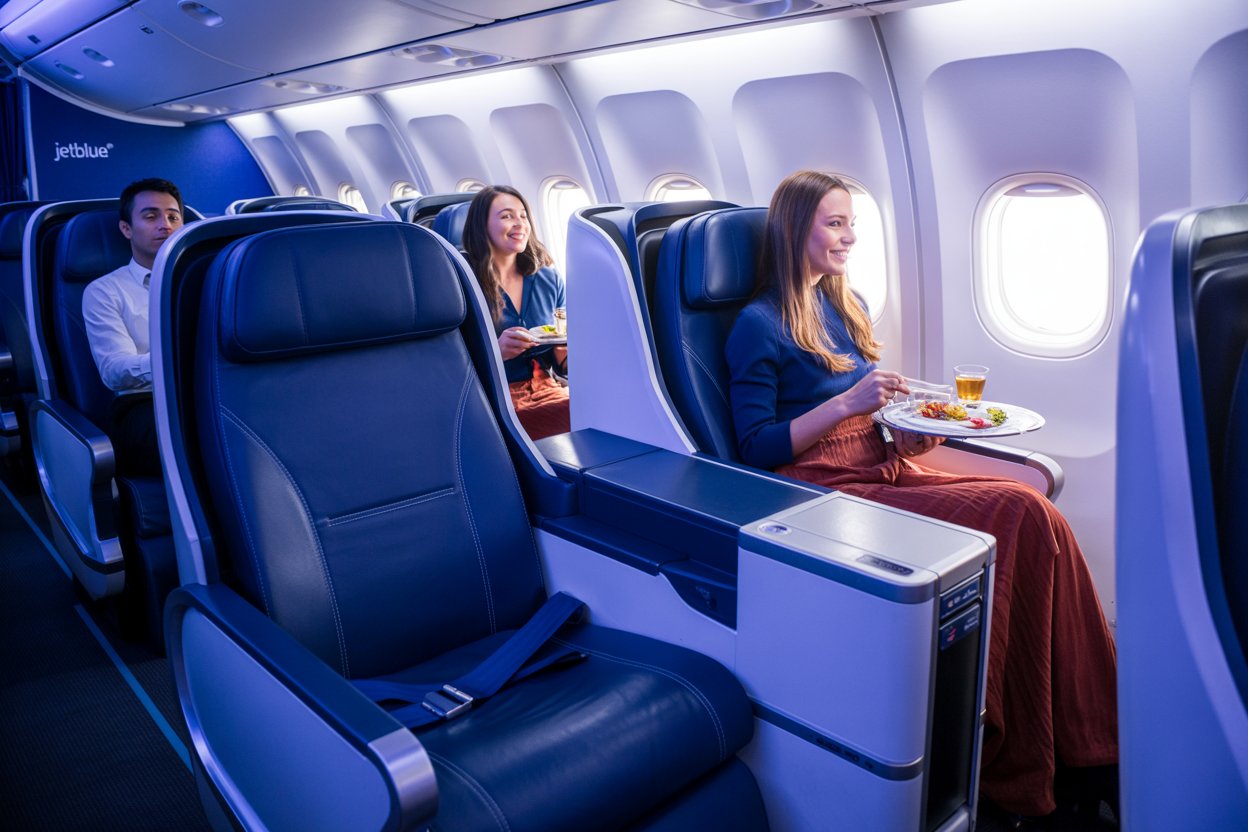 JetBlue Unveils Plan for Domestic First-Class Seats in 2026 to Boost Premium Offerings