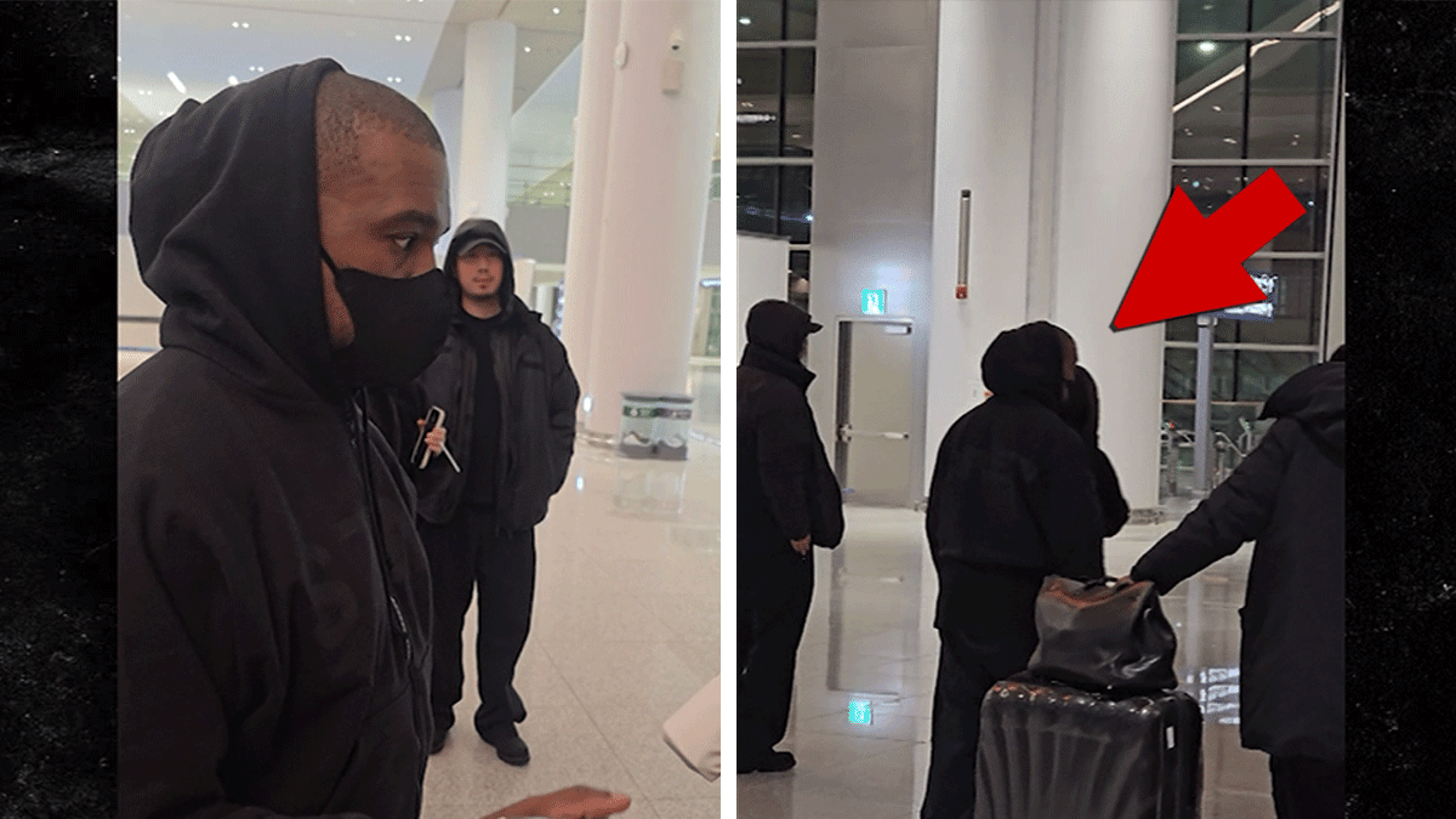 Kanye West and Bianca Censori Travel to South Korea Together