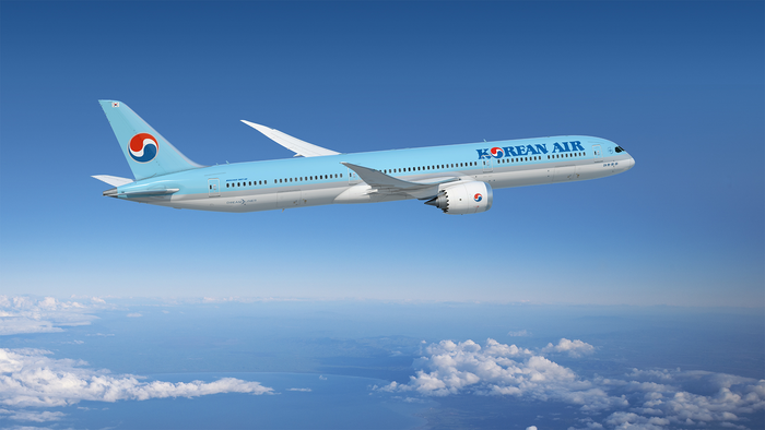 Korean Air Boeing 787-10. Photo courtesy = Korean Air