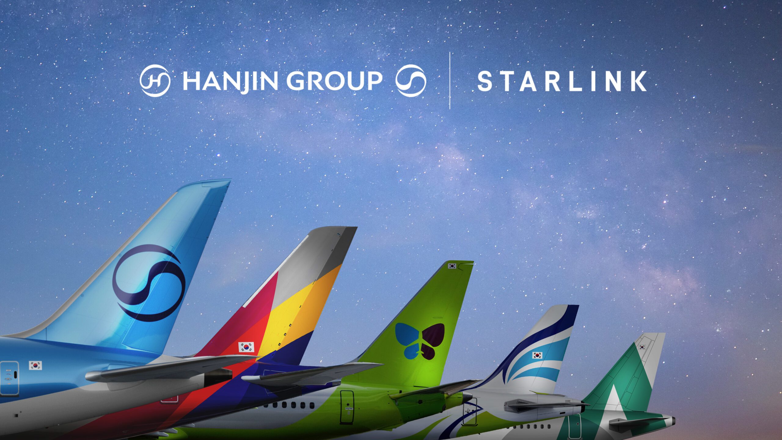 Korean Air & Asiana choose Starlink: at this rate, there will soon be very few airlines without Spac...