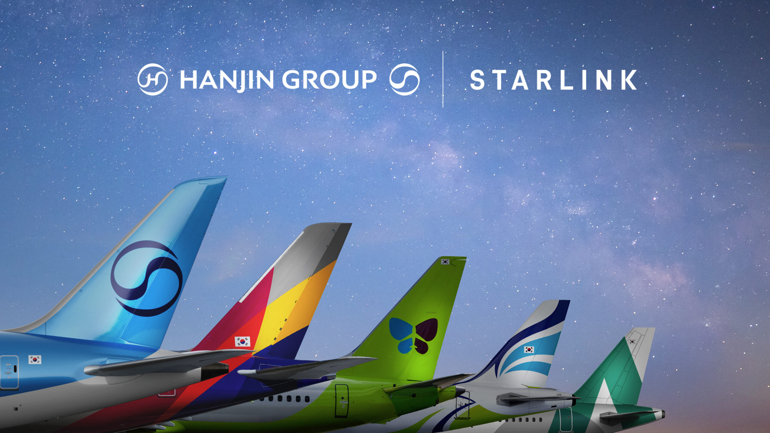 Korean Air Group to adopt Starlink high-speed Wi-Fi fleetwide