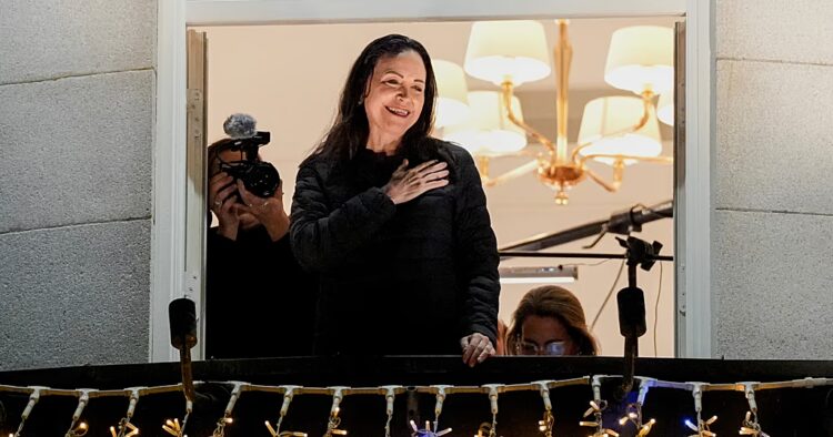 Maduro takes to streets after opposition leader Machado receives Nobel Peace Prize