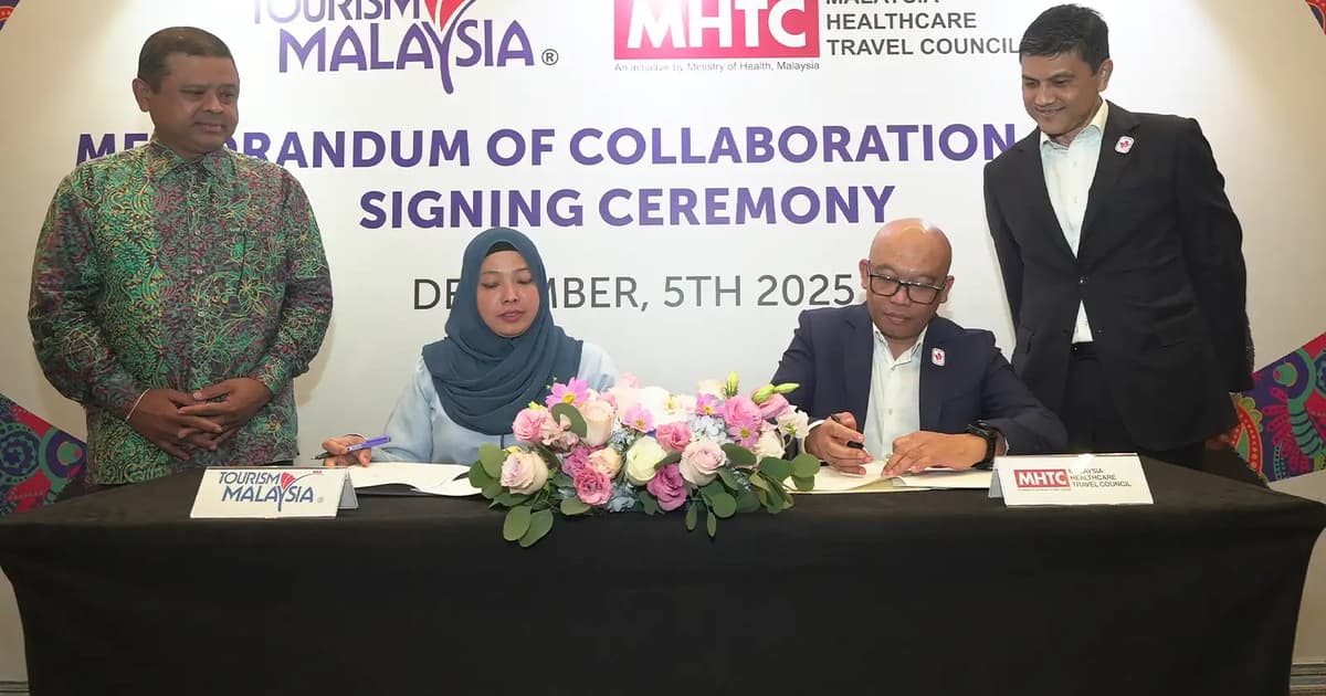 Tourism Malaysia, MHTC sign medical tourism memorandum