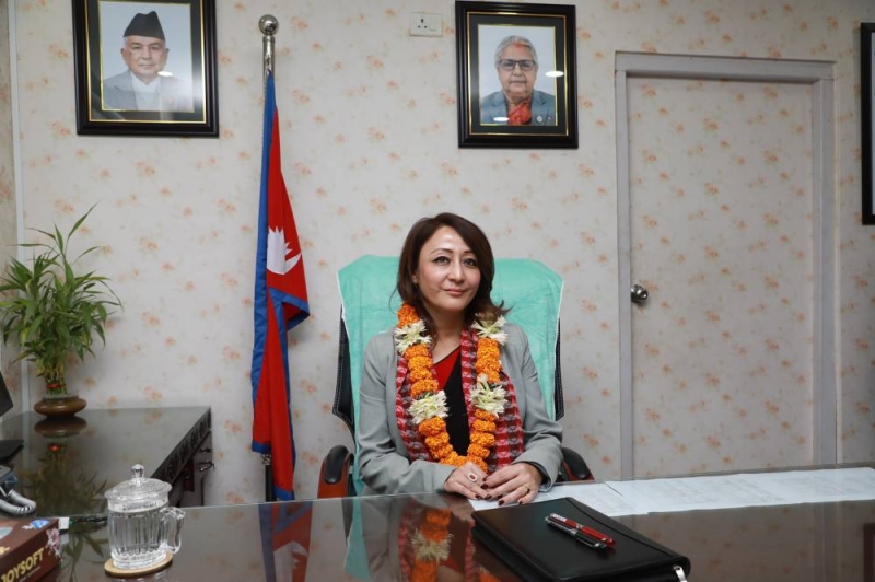 Newly appointed Minister Shrestha assumes office - The Himalayan Times - Nepal's No.1 English Daily ...