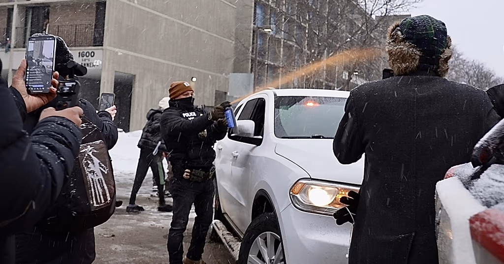 Minneapolis residents rally against US immigration agents as they target Somali community