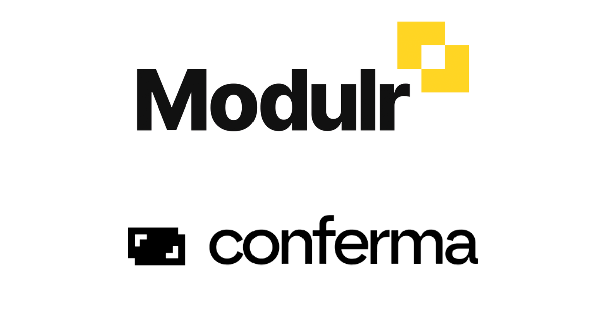 Modulr’s partnership with Conferma to...