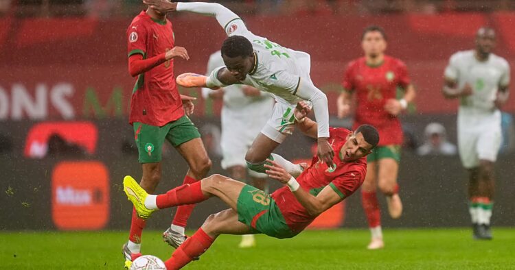 Morocco celebrate 2-0 win over Comoros as host nation's AFCON campaign gets underway