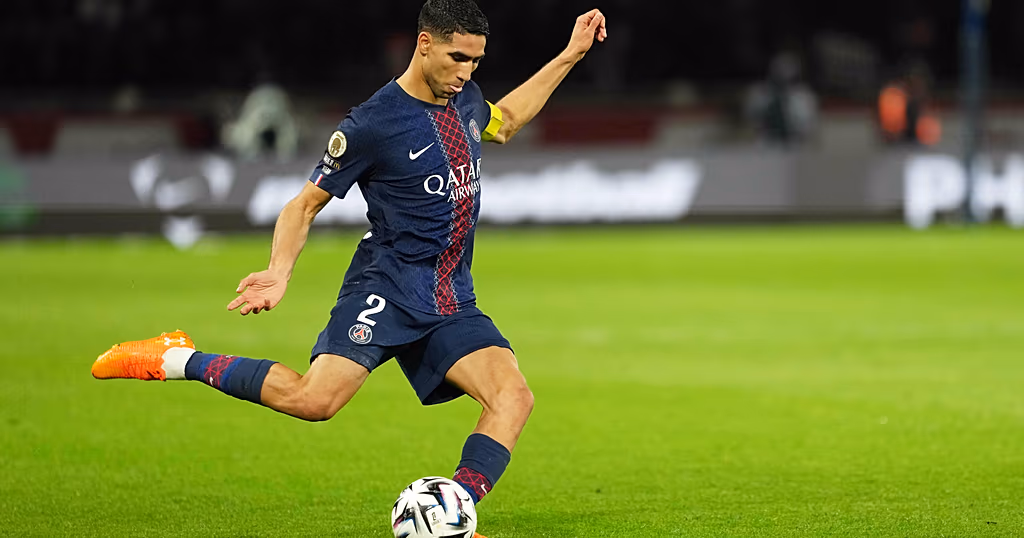 Morocco's Achraf Hakimi picked for FIFA's Best Men's XI of 2025