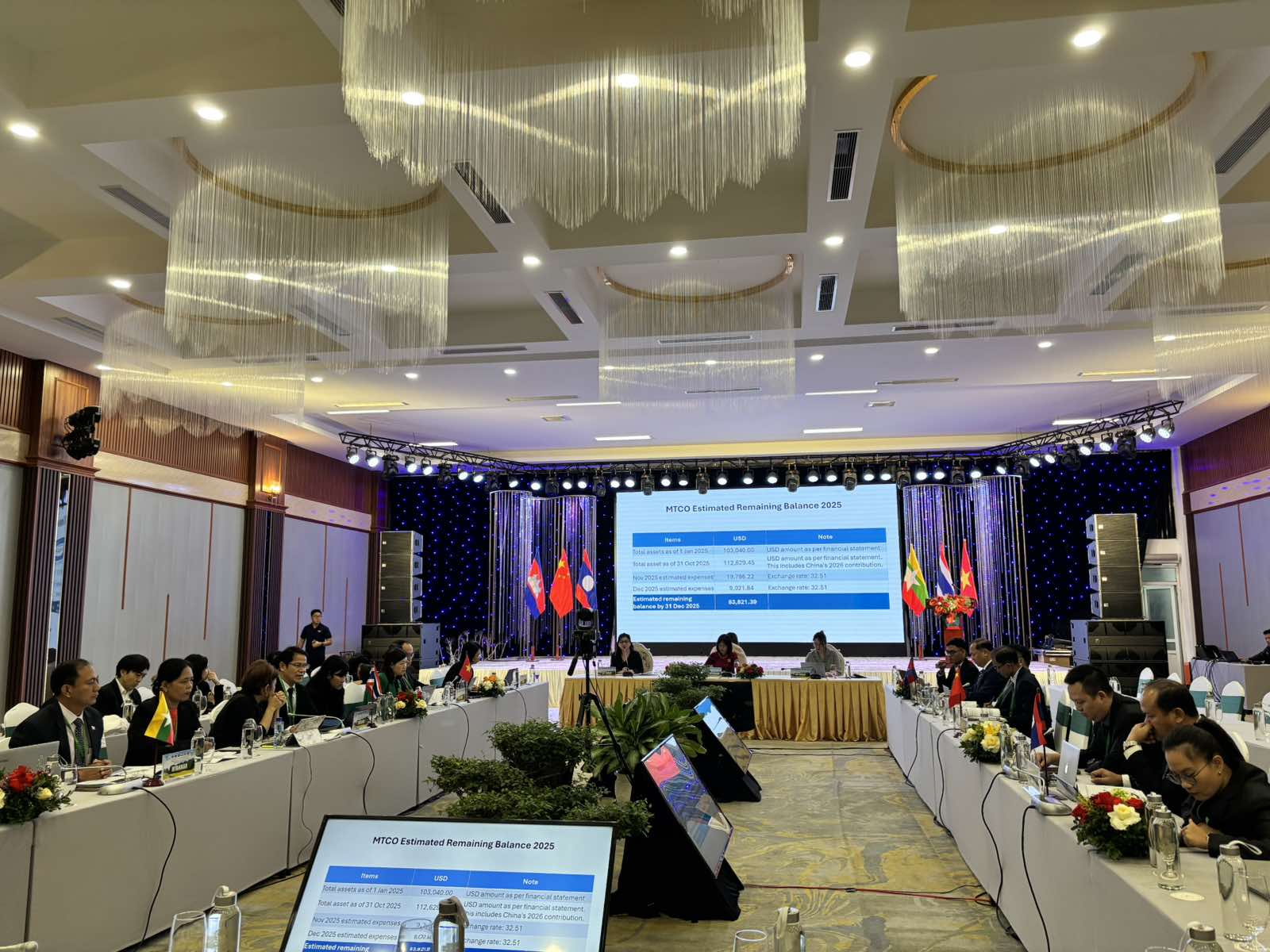 The 56th Meeting of the Greater Mekong Subregion Tourism Working Group (GMS TWG-56) in progress in Vietnam.