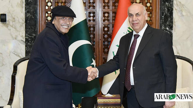 Pakistan president eyes strengthening trade, investment, tourism cooperation during Iraq visit