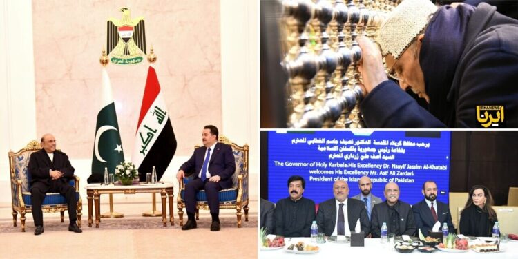 Pakistan President Emphasizes Boosting Defense Cooperation and Facilitating Religious Tourism during Iraq Visit