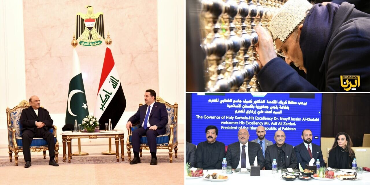 Pakistan President Emphasizes Boosting Defense Cooperation and Facilitating Religious Tourism during Iraq Visit