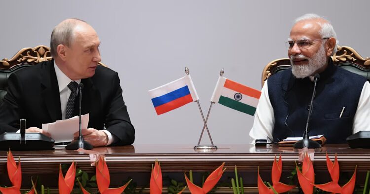 Putin says Russia and India will boost their annual trade