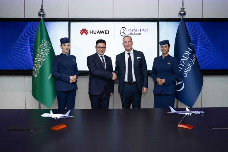 Riyadh Air and Huawei sign an Memorandum of Understanding