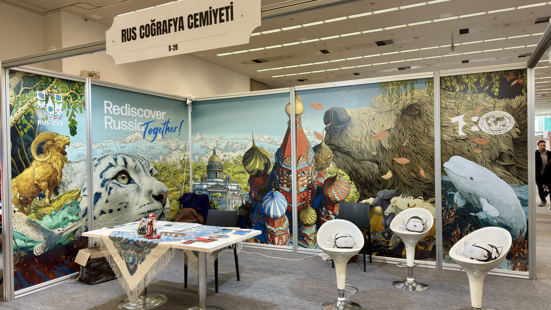 The Russian Geographical Society Presents Its Projects in Türkiye