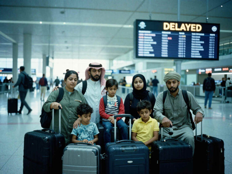 Travelers stranded across Saudi Arabia, UAE and Kuwait as Saudia Grounds a Dozen of Flights with Mul...