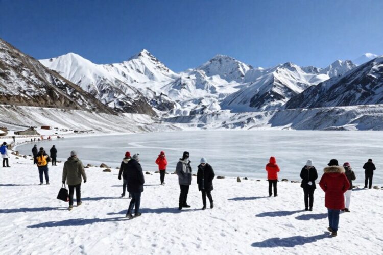 Sikkim’s Winter Tourism Industry Surges With Over Six Thousand Tourists Visiting Tsomgo And Nathula ...