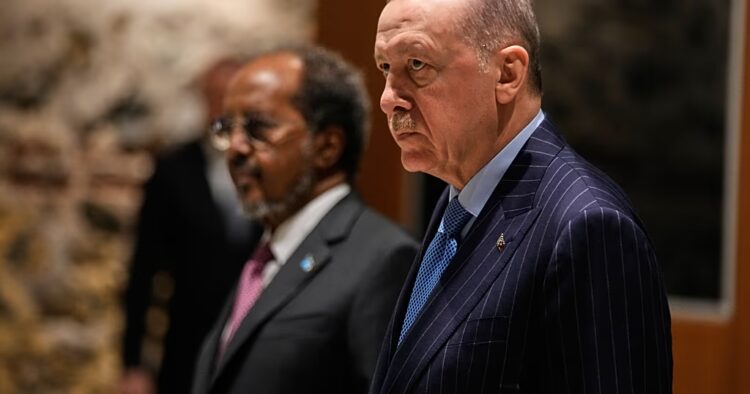 President of Somalia meets with Turkish counterpart