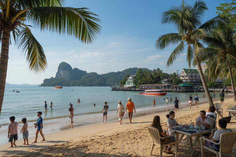 Southern thailand post-flood recovery