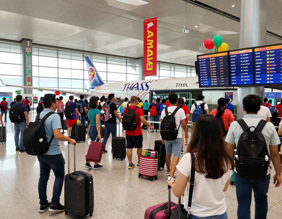 China, india, and malaysia are driving a monumental surge in thailand’s air travel as the country braces for its busiest holiday season since the pandemic.