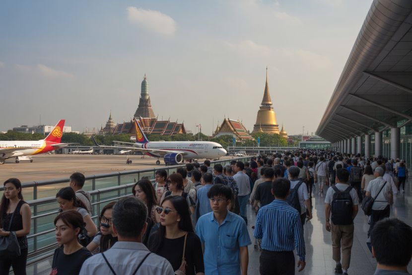 Thailand struggles with tourist arrivals in 2025 as foreign numbers decline