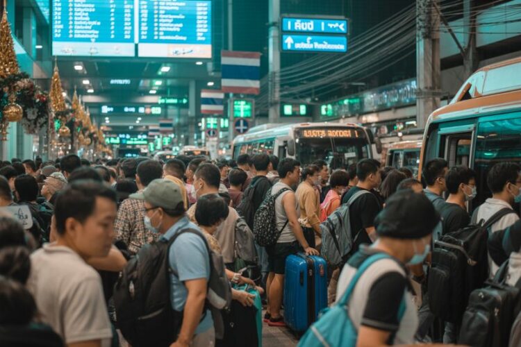 Thailand’s holiday travel surge