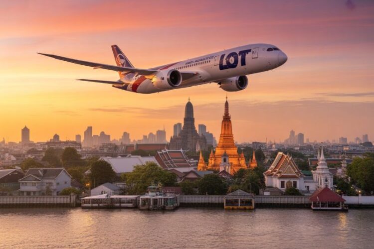 Thailand travel boom as lot polish airlines launches warsaw to bangkok nonstop flights in 2026