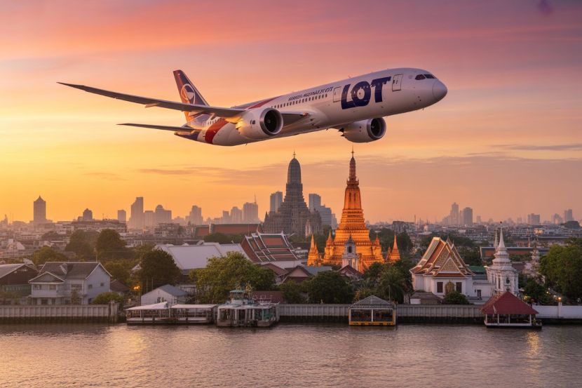 Thailand travel boom as lot polish airlines launches warsaw to bangkok nonstop flights in 2026