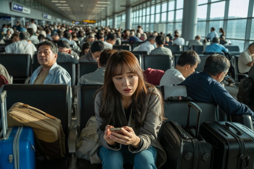 Thousands Of Passengers Grounded In Asia As Singapore, Korean, Air China, ANA, Japan, And Other Airl...