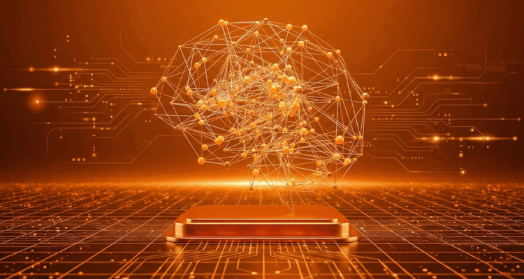 Smartphone on a wireless charger displaying the TikTok logo, next to a gray fabric smart speaker on a white surface.