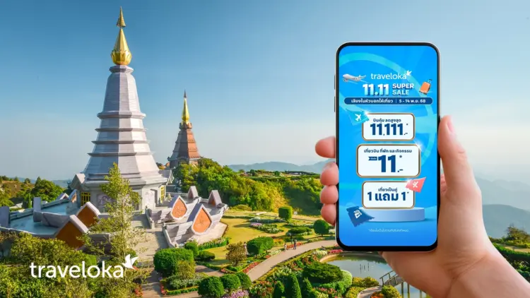 Traveloka supports Thailand’s Soft Power tourism focus through its 11.11 campaign