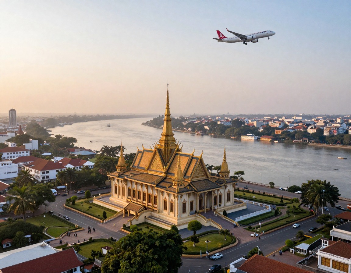 Turkish airlines shakes up southeast asia with its new direct flights to phnom penh, set to change the tourism game!