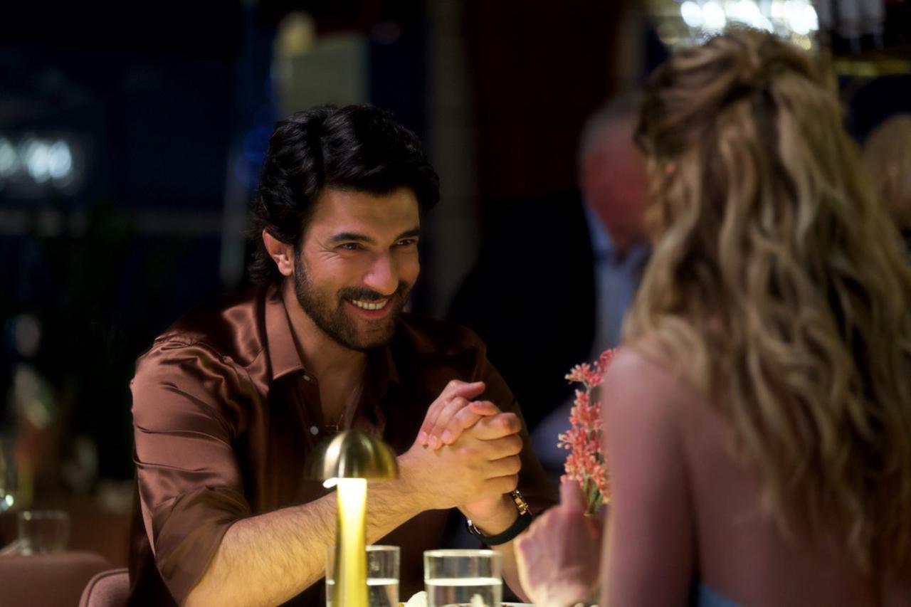 The mini-series  Istanbul My Love , which captures the spirit of Istanbul through a cinematic lens and stars Engin Akyurek (L) and Afra Saracoglu (R), will premiere Thursday on Go Türkiye’s YouTube channel, June 19, 2025. (Photo via Go Türkiye)